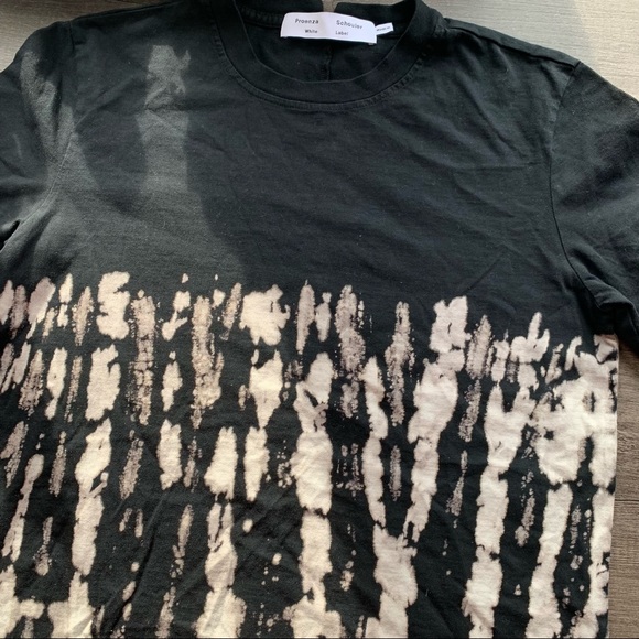 PROENZA SCHOULER WHITE LABEL Tie-dye Slim-fit T-shirt - Picture 4 of 7